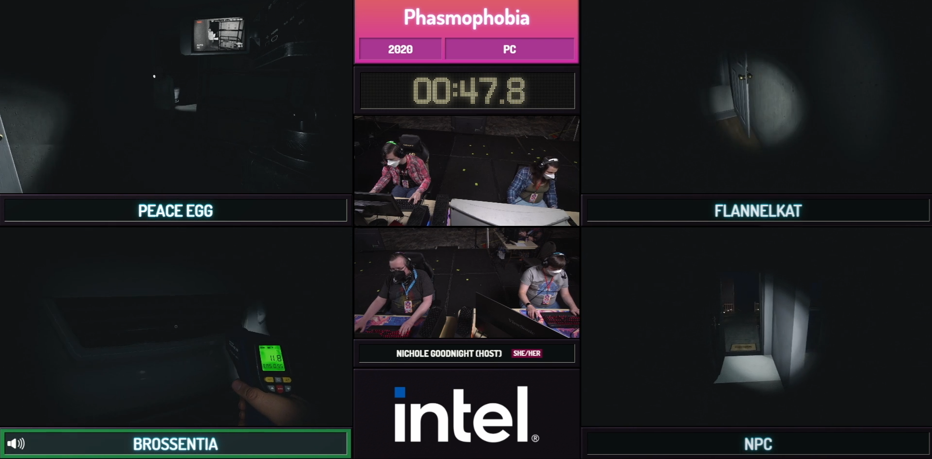 《Phasmophobia》超音速道长们Speedrun，六张地图不到半小时