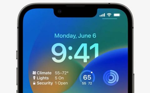 iPhone 随显 AOD 功能就长这样？ 有人意外在 iOS 16 测试版触发了
