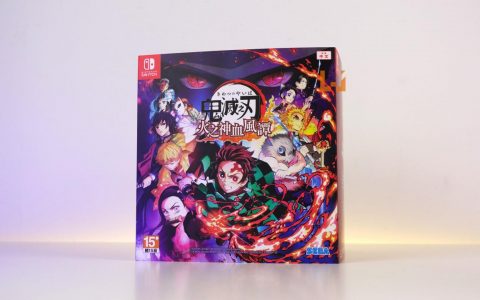 让可爱的鬼杀队主角们扛着Switch吧！《鬼灭之刃 火之神血风谭》限定版开箱！