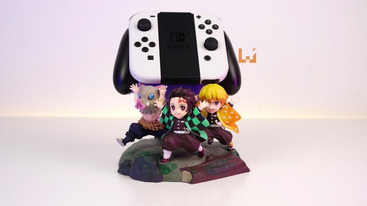 让可爱的鬼杀队主角们扛着Switch吧！《鬼灭之刃 火之神血风谭》限定版开箱！