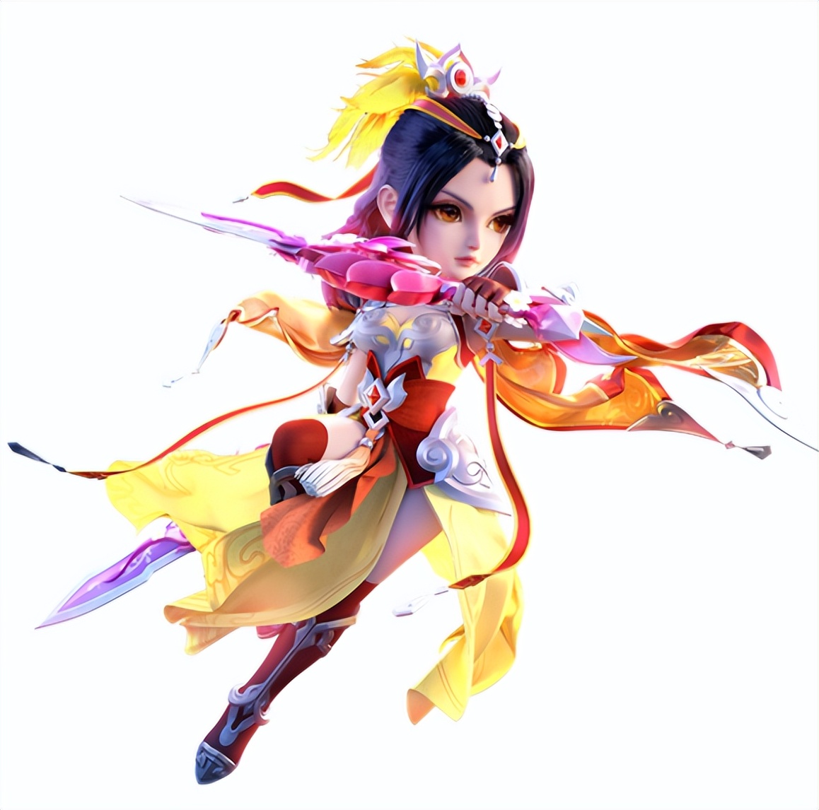 梦幻西游18人物角色图片介绍（18人物角色对应武器介绍）  第14张