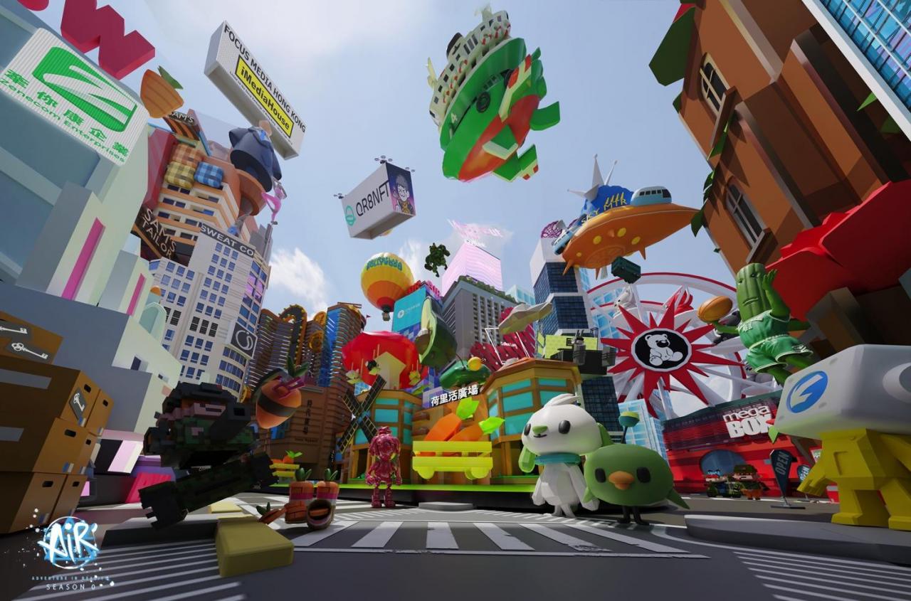 港产「元宇宙」AiR METAVERSE 首轮建筑物NFT逆市销售过千万