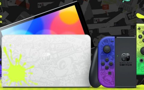 任天堂Switch新机登场！ 联名《斯普拉遁 3》OLED版将于8/26发售