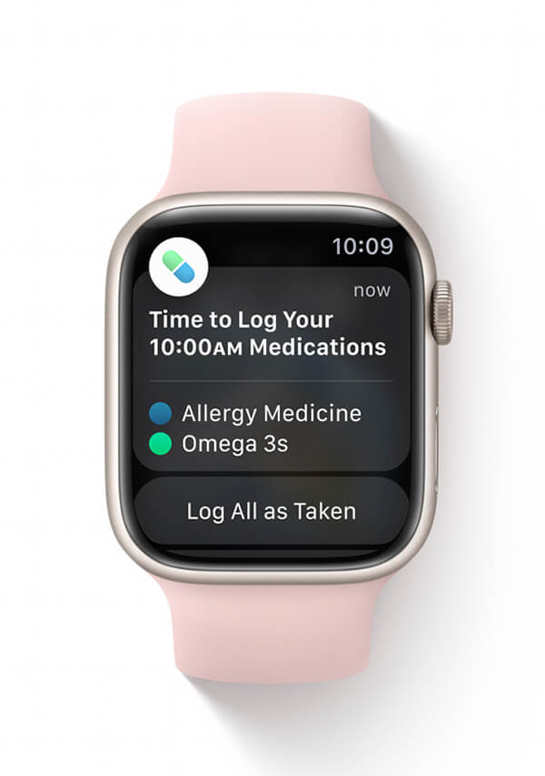 watchOS 9 用药提醒功能