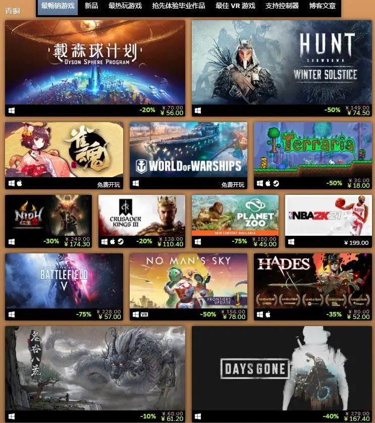 steam好游戏（Steam年度最佳游戏榜）  第5张