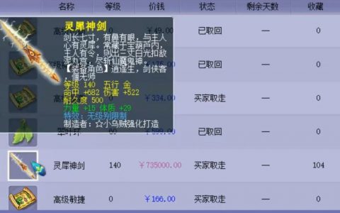梦幻西游装备（梦幻西游高端装备）