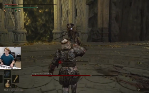 多元玩法新出品 用钢琴通关《艾尔登法环》