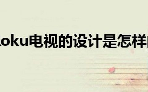 海信Roku电视的设计是怎样的？