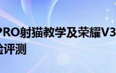 荣耀V30 PRO射猫教学及荣耀V30 PRO超广角模式体验评测