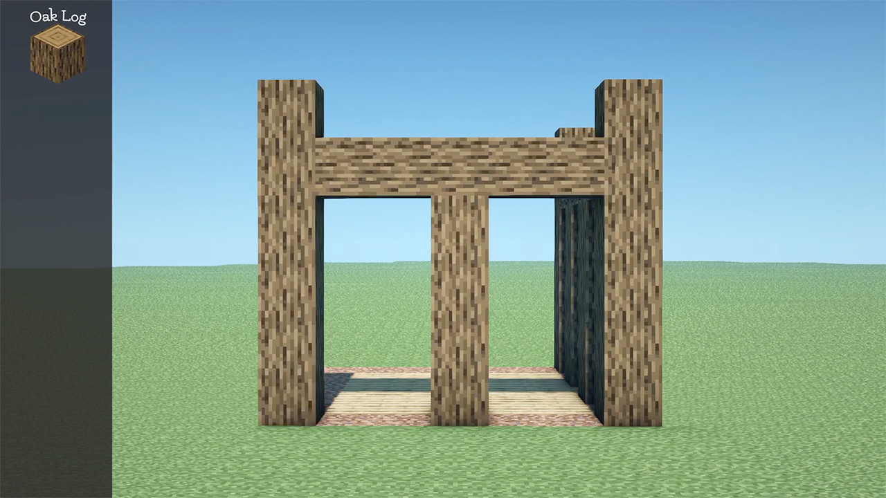 mc房子建筑设计图推荐（保姆级建筑教程生存必备）  第4张