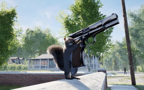 小松鼠拎大支枪 射击沙盒游戏《Squirrel with a Gun》Steam 开启