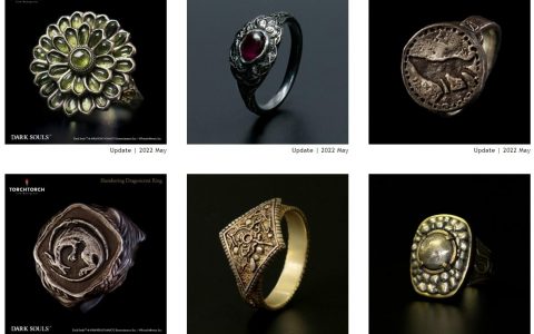 曾推出过黑暗灵魂戒指系列 日本品牌宣布即将推出《艾尔登法环》商品