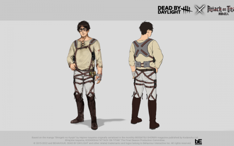 《Dead by Daylight》公布与《进击的巨人》联动的最新资讯！多达10款联动外观让玩家入手！