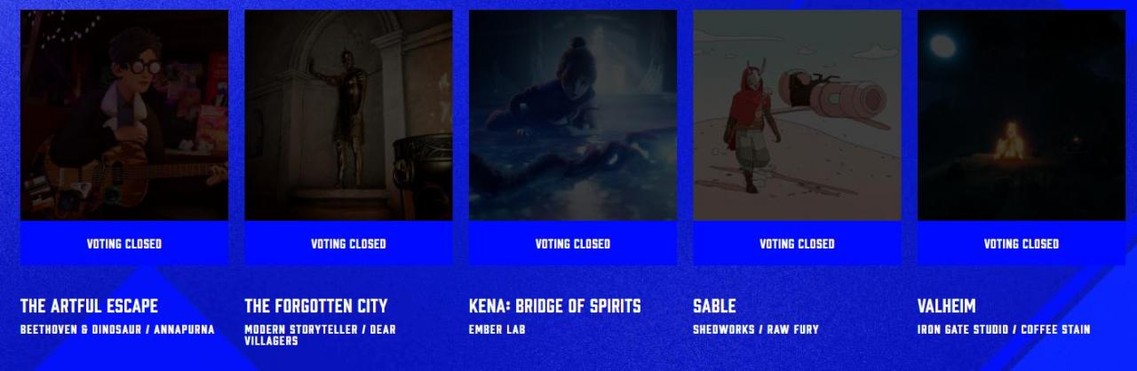 2021年度游戏tga榜单（双人成行获得年度最佳）  第22张