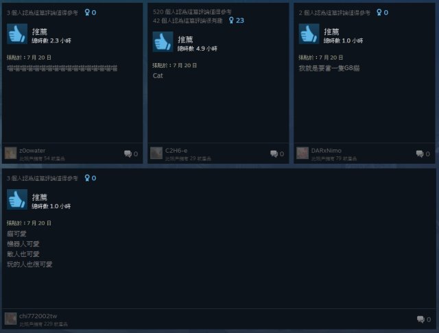 猫猫游戏《Stray》Steam版出现「压倒性好评」 玩家大赞：「下半年最强游戏！ 喵~」