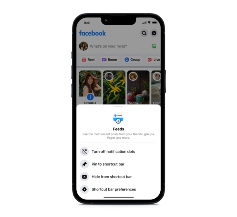 对抗TikTok？Facebook调整动态消息展示方式，优先显示新内容，单独查看家人朋友最新帖子