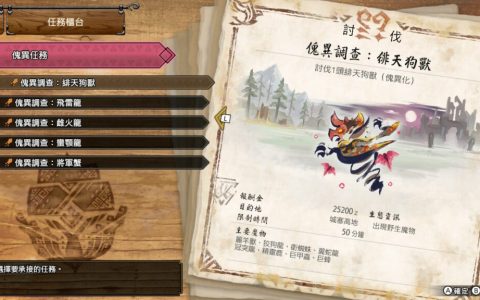 魔物猎人崛起：破晓 – 傀异化素材