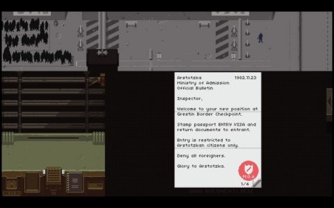 《Papers， Please》手机版预定8月推出！ 2031年预定推出家用主机版