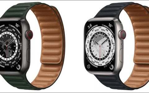 传闻Apple Watch Pro将采用钛金属表壳并迎来自Series 4以来首次「真正全新设计」，但并非谣传的扁平化造型