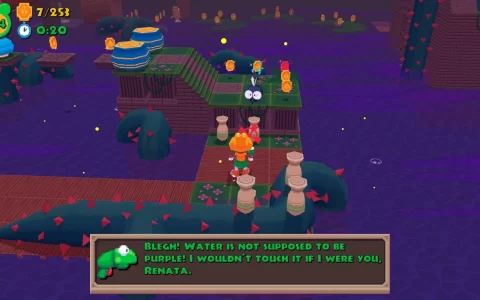 《Frogun》复古像素风动作冒险游戏发售日公开，与奇妙的蛙枪一起探索神秘废墟！