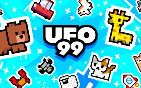 超可爱飞行街机游戏《UFO99》开放安卓事前预约，登记可得橘猫一只！