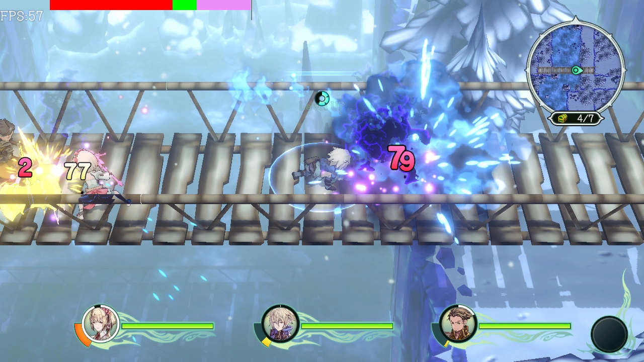 《圣塔神记 Trinity Trigger》公开体验版修正内容，确定实装扩大地图并修正战斗中量表显示