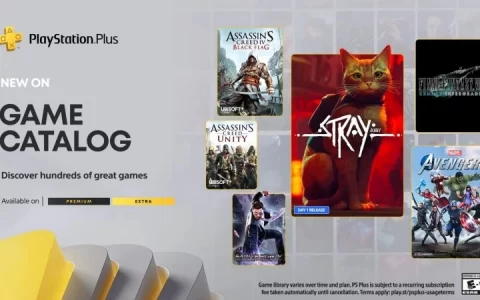 PS Plus 高级&升级会员 7 月游戏阵容公开，可爱猫咪冒险《Stray》7/19 免费下载