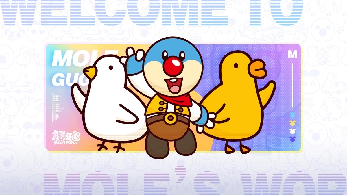 伸缩自如的鸡与鸭x《摩尔庄园手游》联动开启！ 寻找你的咕咕呱呱