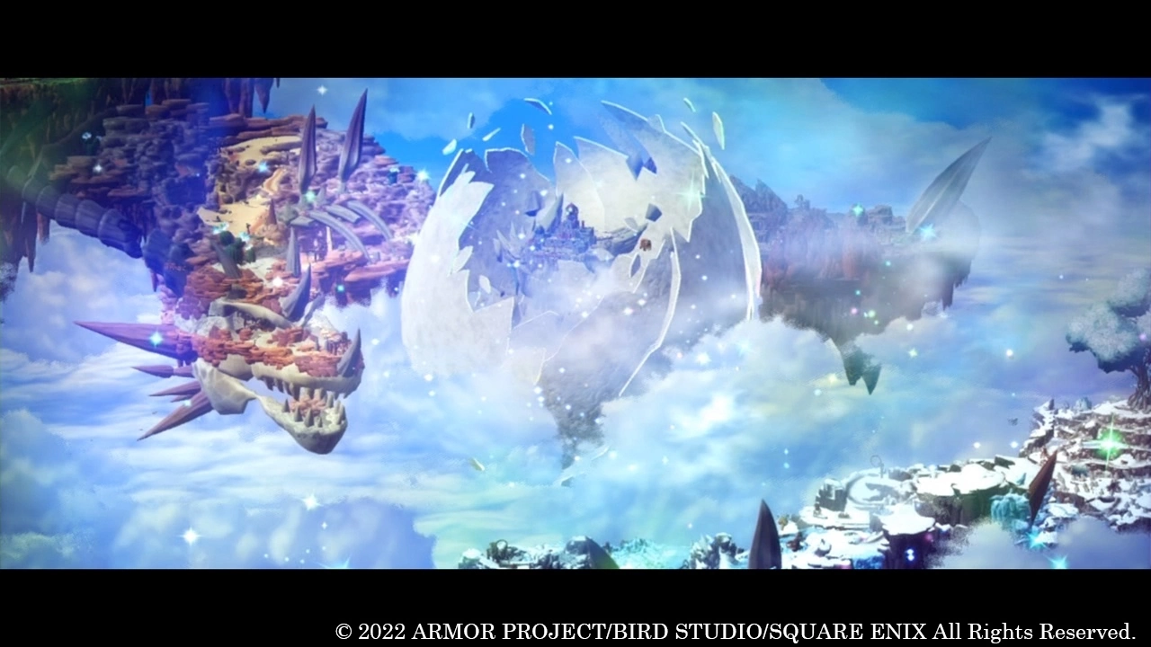 《勇者斗恶龙 寻宝探险团：蓝色眼眸与天空罗盘》公开游戏玩法，发动怪物视野寻找关卡隐藏宝藏