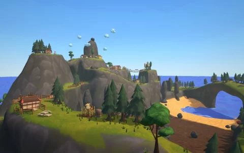 VR 模拟游戏《Tiny Island》Steam 免费体验版公开中，用一双筷子解决居民的各种难题