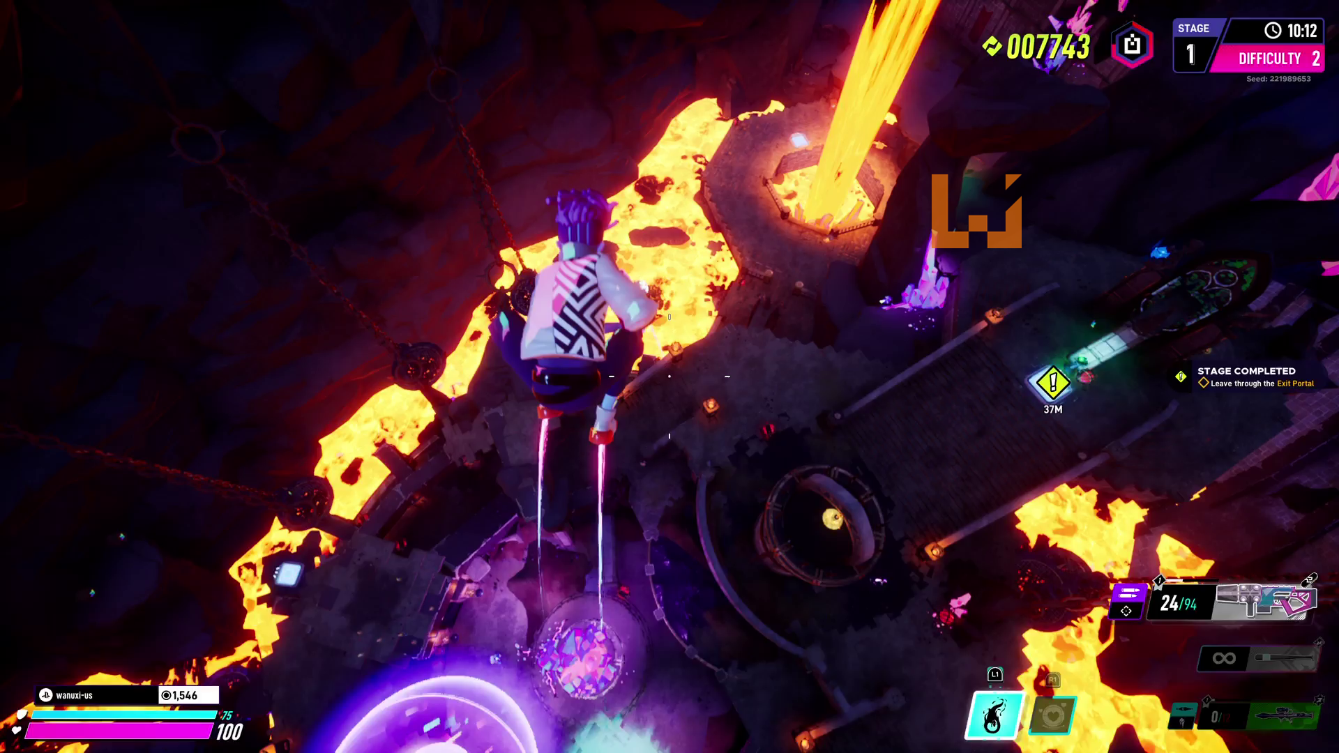 电子嘻哈和朋克摇滚风格的射击游戏！《Arcadegeddon》评测！