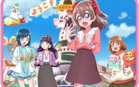 精灵光美化登场！ 动画电影《美味 Party♡光之美少女 梦想的♡儿童套餐》视觉海报、预告片同时解禁 花江夏树确定参与演出