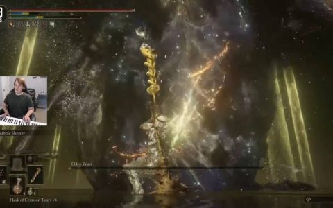 《艾尔登法环》神人用电子琴「弹」破一周目 支线Boss只杀碎星拉塔恩