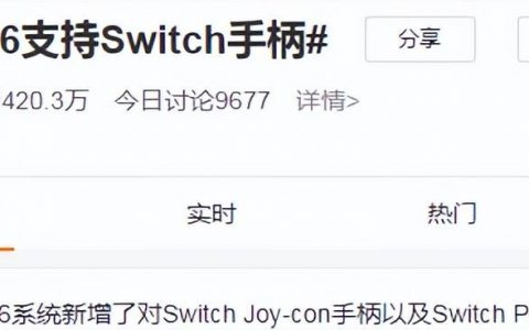 switch手柄怎么连接iPad（任天堂switch手柄连接教程）