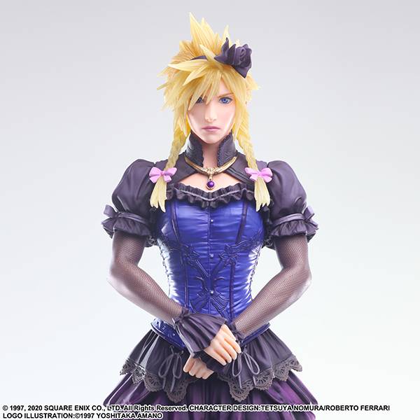 SQUARE ENIX开放《Final Fantasy VII Remake》「女装克劳德」模型预购