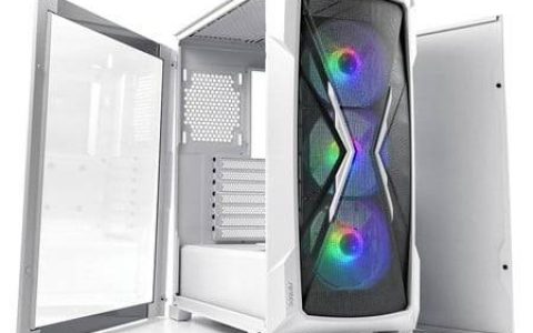 白色主题、追加 USB-C ！！ANTEC DP505 White Mid-Tower 机箱