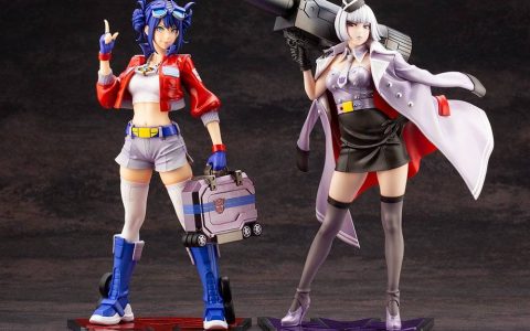 《变形金刚》也可婆！ 寿屋推出柯博文、密卡登美少女雕像 博派狂派我全都要