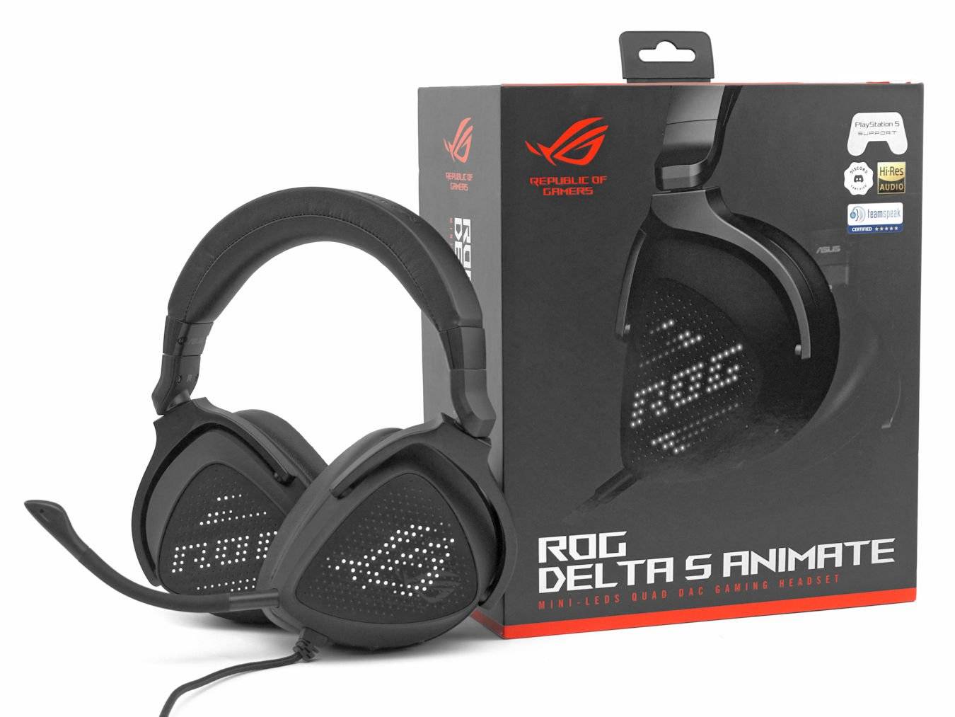 ASUS ROG Delta S Animate 电竞耳机