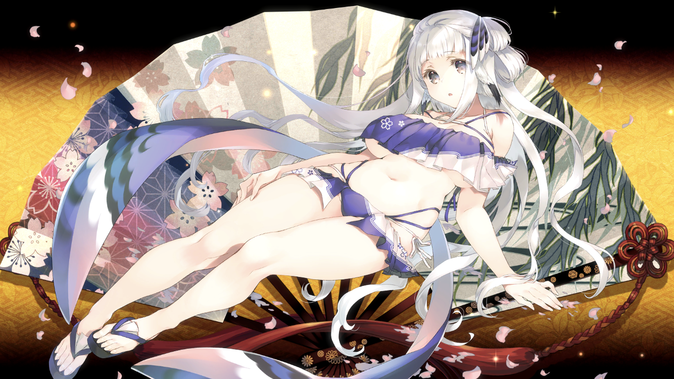 《受赞颂者 LOST FLAG》新泳装限定角色「什儿[下水拔锚]」、「茉莉[柳樱伞下]」登场