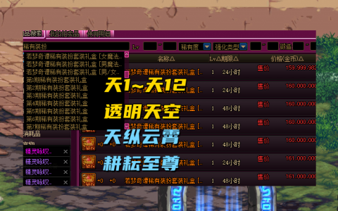 dnf天3多少钱一套（dnf拍卖行最便宜的永久时装）