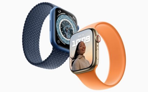 标准款Apple Watch Series 8将与前一代设计维持相同外观，配色选项可能会少一些