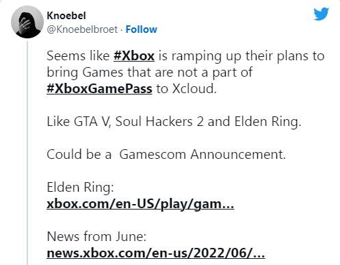 Xbox商店页面已显示Game Pass标签：《GTA 5》/《Elden Ring》等非XGP游戏或登Xbox云游戏！