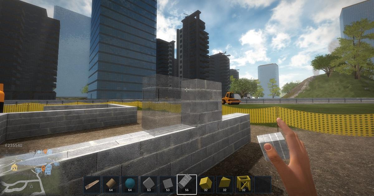 现代版 Minecraft 风格沙盒游戏《Technicity》推出试玩 4人合作起楼