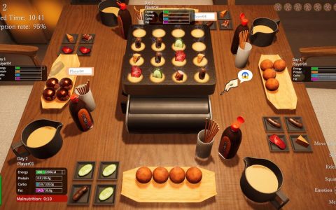 4 人对战《章鱼烧派对生存战》烧得快食得多 更要确保营养均衡