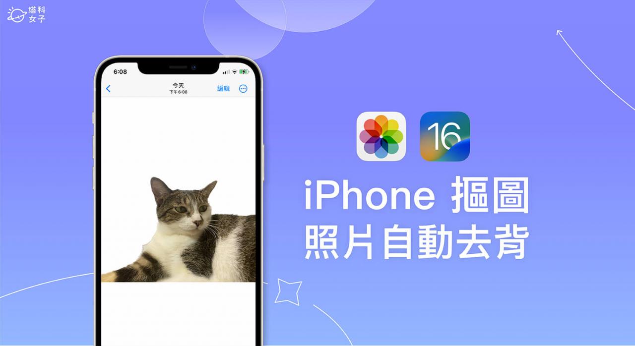 iPhone 抠图怎么用？ 内建 iOS 16 照片去背功能教学！
