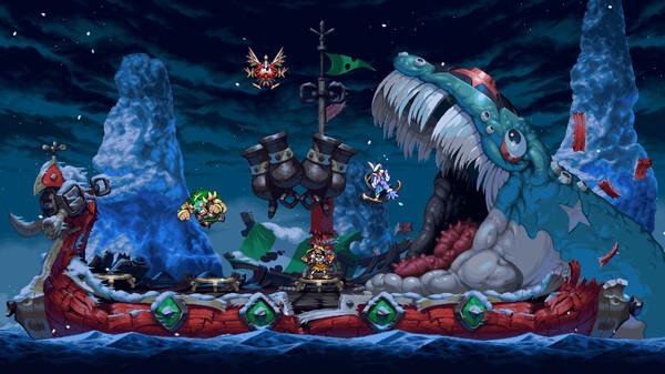 Owlboy 团队全新 4 人跳台冒险游戏《弹床上的维京人》将登陆 Steam