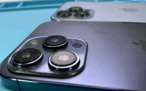 iPhone 14 Pro Max相机模型与iPhone 13 Pro Max并排，比一比看「凸眼睛」到底有多凸出？