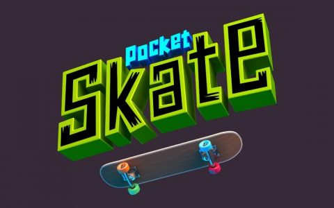 《Pocket HalfPipe》独立开发者新作《口袋滑板 Pocket Skate》于 App Store 商店推出