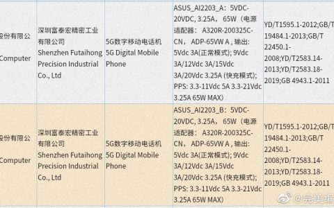 网友透漏！ 华硕除了ROG Phone和Zenfone 9有可能还会再推出新机