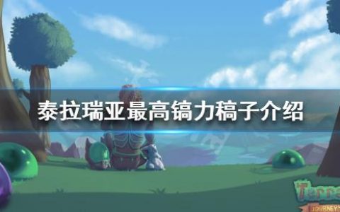 《泰拉瑞亚》最高镐力是多少（最高镐力稿子介绍）